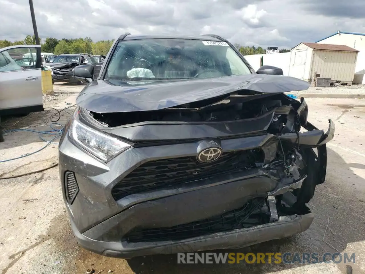 5 Фотография поврежденного автомобиля 2T3H1RFV4MC113931 TOYOTA RAV4 2021