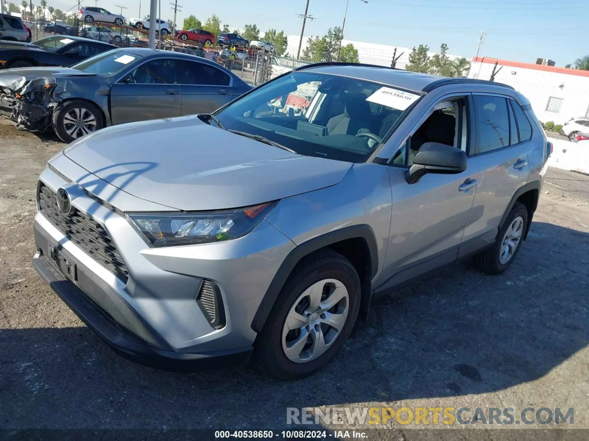 2 Фотография поврежденного автомобиля 2T3H1RFV4MC129126 TOYOTA RAV4 2021