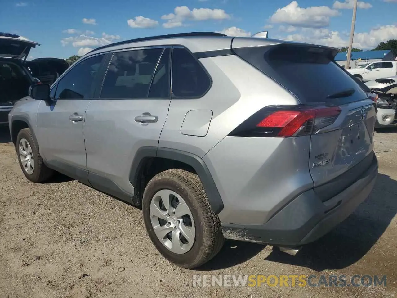 2 Photograph of a damaged car 2T3H1RFV4MC150106 TOYOTA RAV4 2021