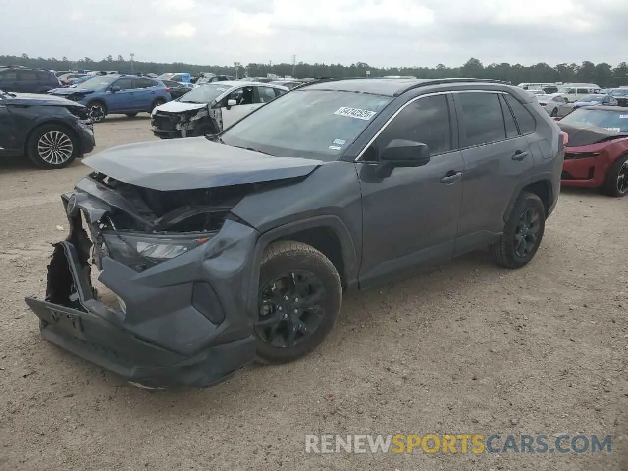 1 Фотография поврежденного автомобиля 2T3H1RFV4MC166080 TOYOTA RAV4 2021