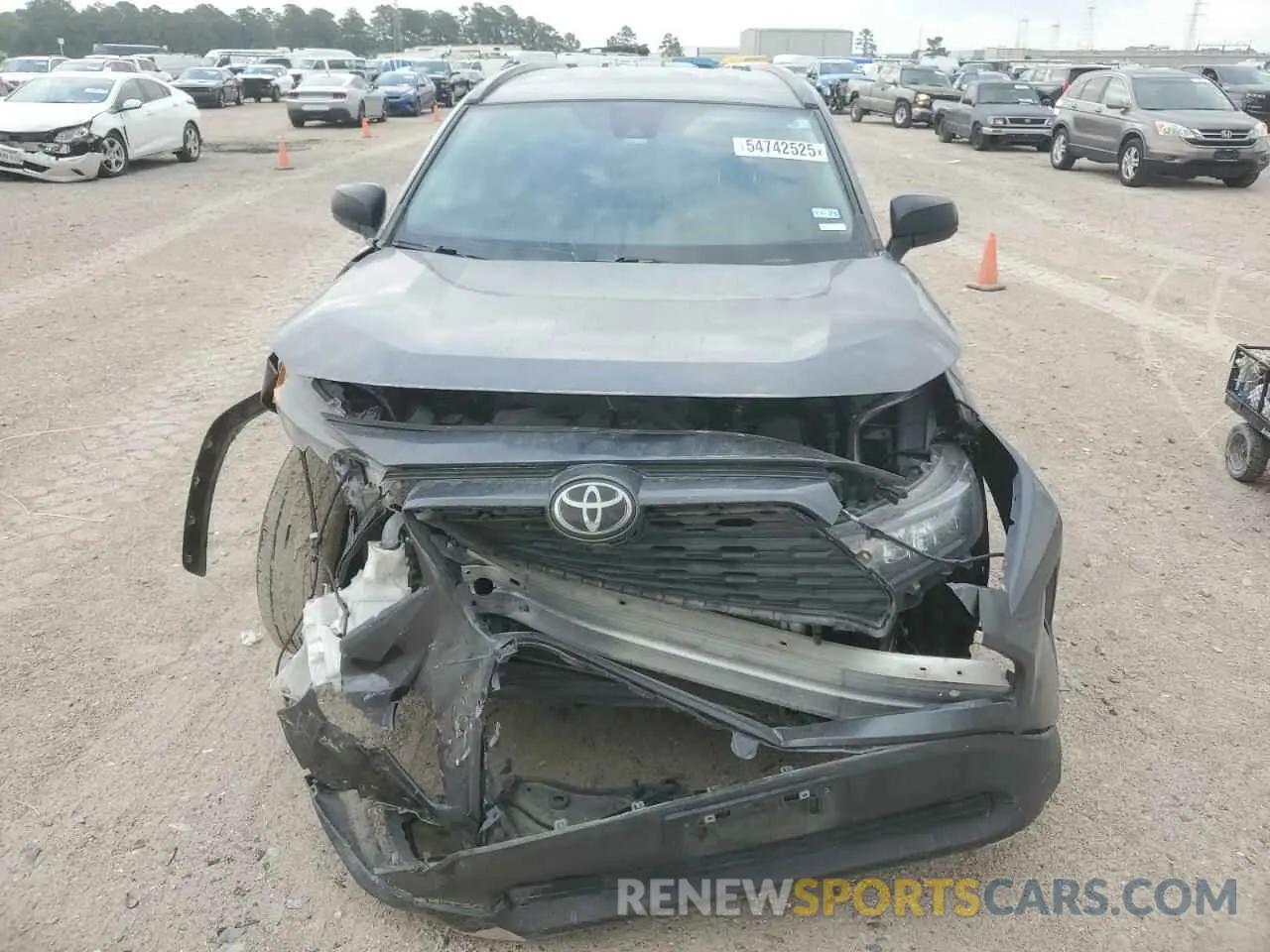 5 Фотография поврежденного автомобиля 2T3H1RFV4MC166080 TOYOTA RAV4 2021