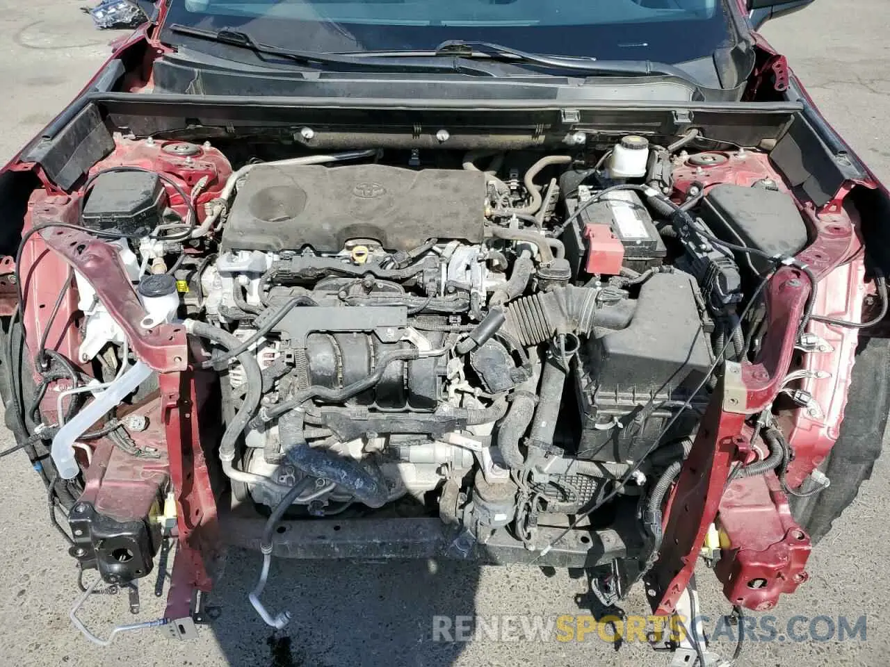 12 Фотография поврежденного автомобиля 2T3H1RFV4MW131084 TOYOTA RAV4 2021
