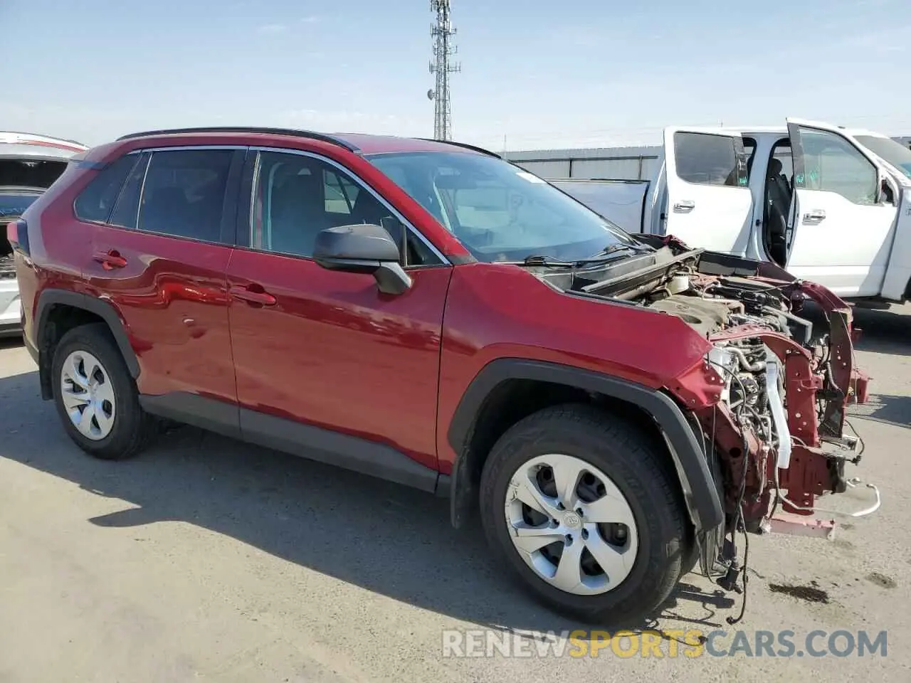 4 Фотография поврежденного автомобиля 2T3H1RFV4MW131084 TOYOTA RAV4 2021