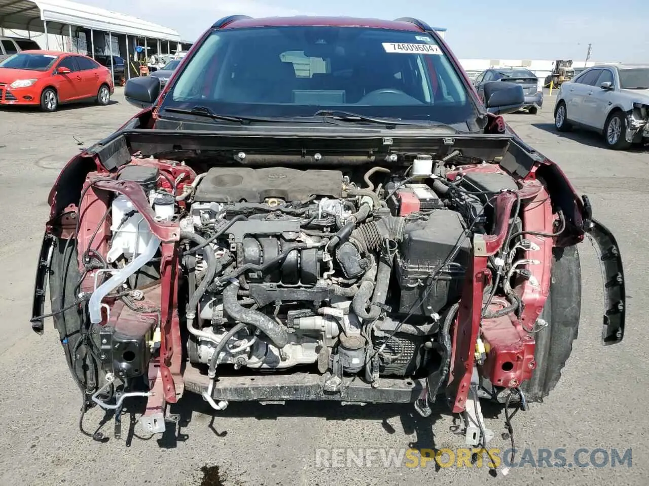 5 Фотография поврежденного автомобиля 2T3H1RFV4MW131084 TOYOTA RAV4 2021
