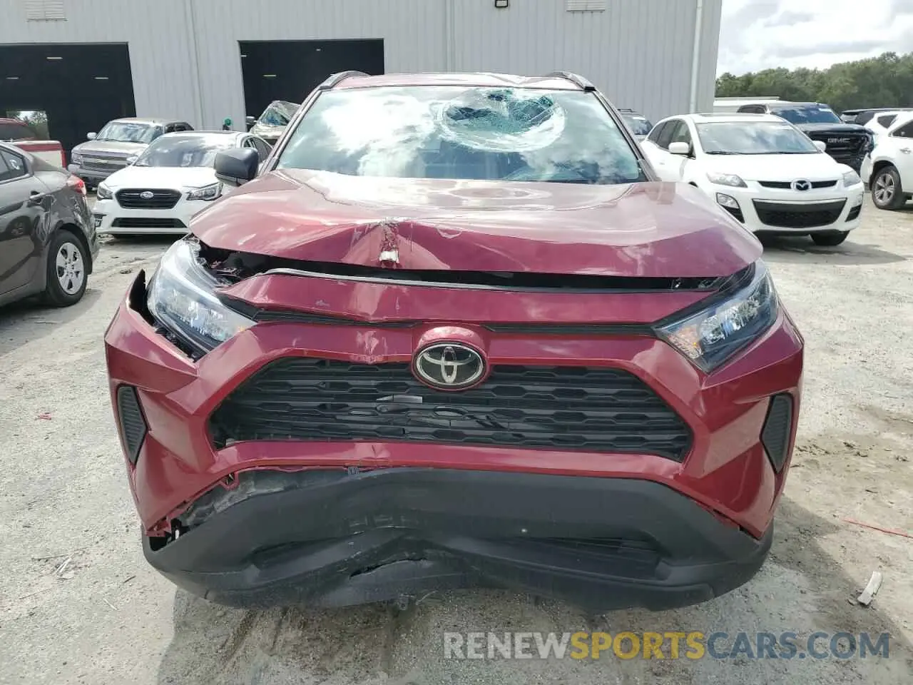 5 Photograph of a damaged car 2T3H1RFV4MW134339 TOYOTA RAV4 2021