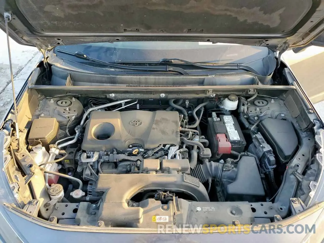 13 Фотография поврежденного автомобиля 2T3H1RFV4MW144630 TOYOTA RAV4 2021