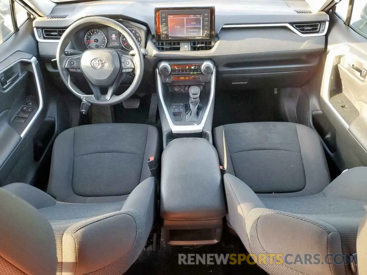 8 Фотография поврежденного автомобиля 2T3H1RFV4MW144630 TOYOTA RAV4 2021