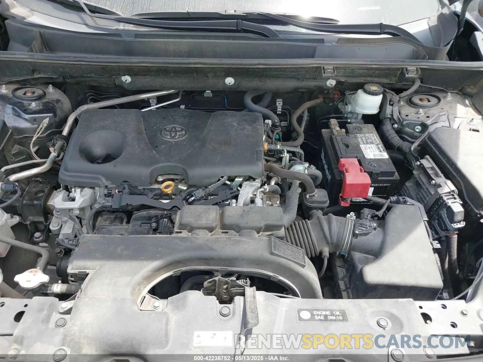 10 Фотография поврежденного автомобиля 2T3H1RFV5MC124355 TOYOTA RAV4 2021