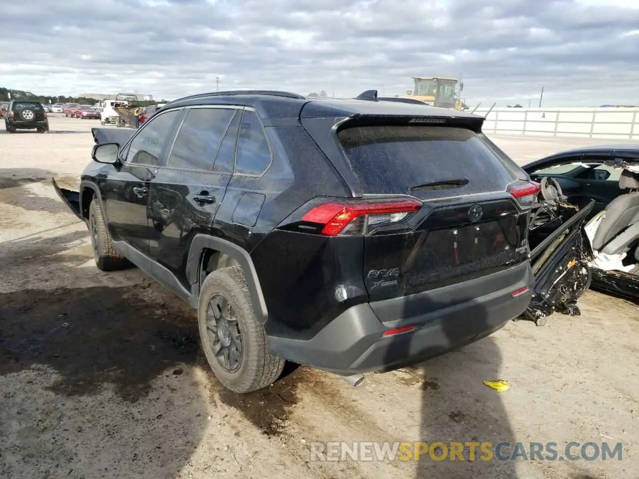 2 Photograph of a damaged car 2T3H1RFV5MC155265 TOYOTA RAV4 2021