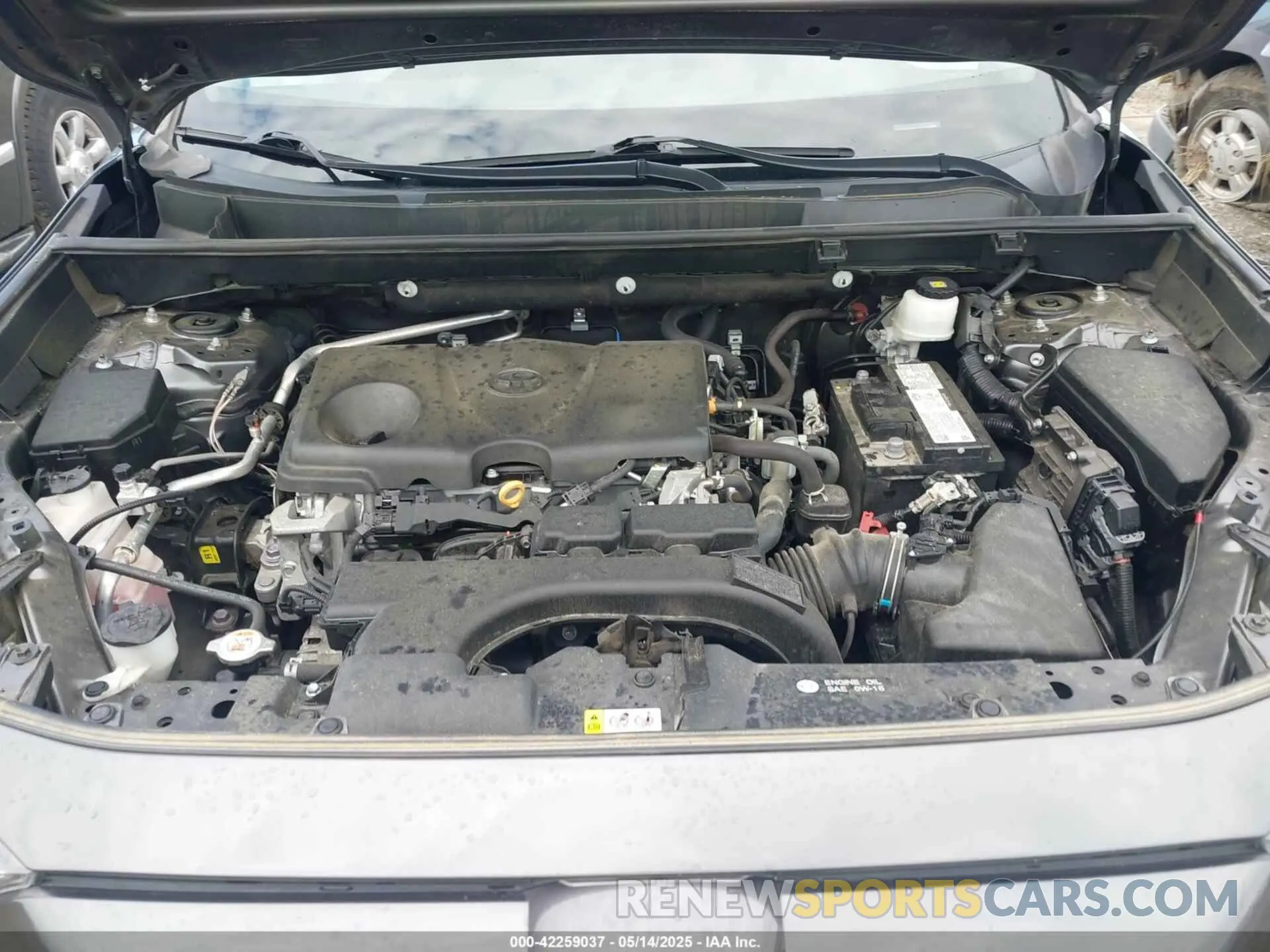 10 Фотография поврежденного автомобиля 2T3H1RFV5MC155993 TOYOTA RAV4 2021
