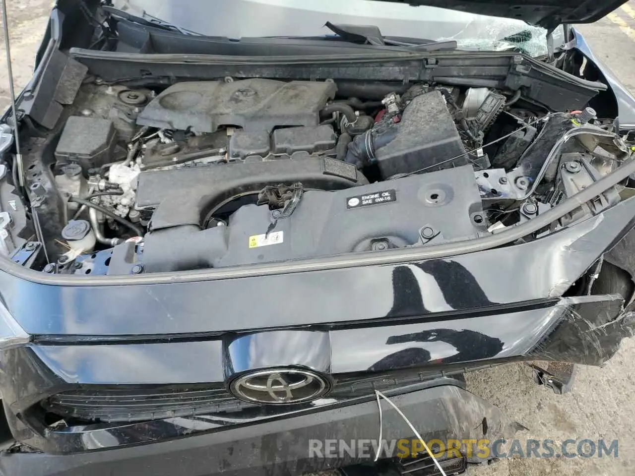 12 Photograph of a damaged car 2T3H1RFV5MC156657 TOYOTA RAV4 2021