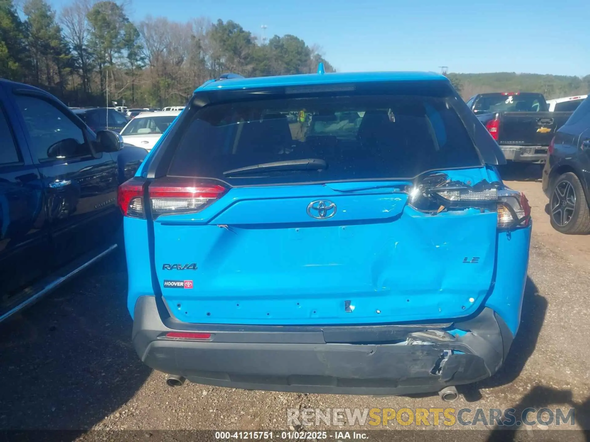 6 Фотография поврежденного автомобиля 2T3H1RFV5MW166412 TOYOTA RAV4 2021