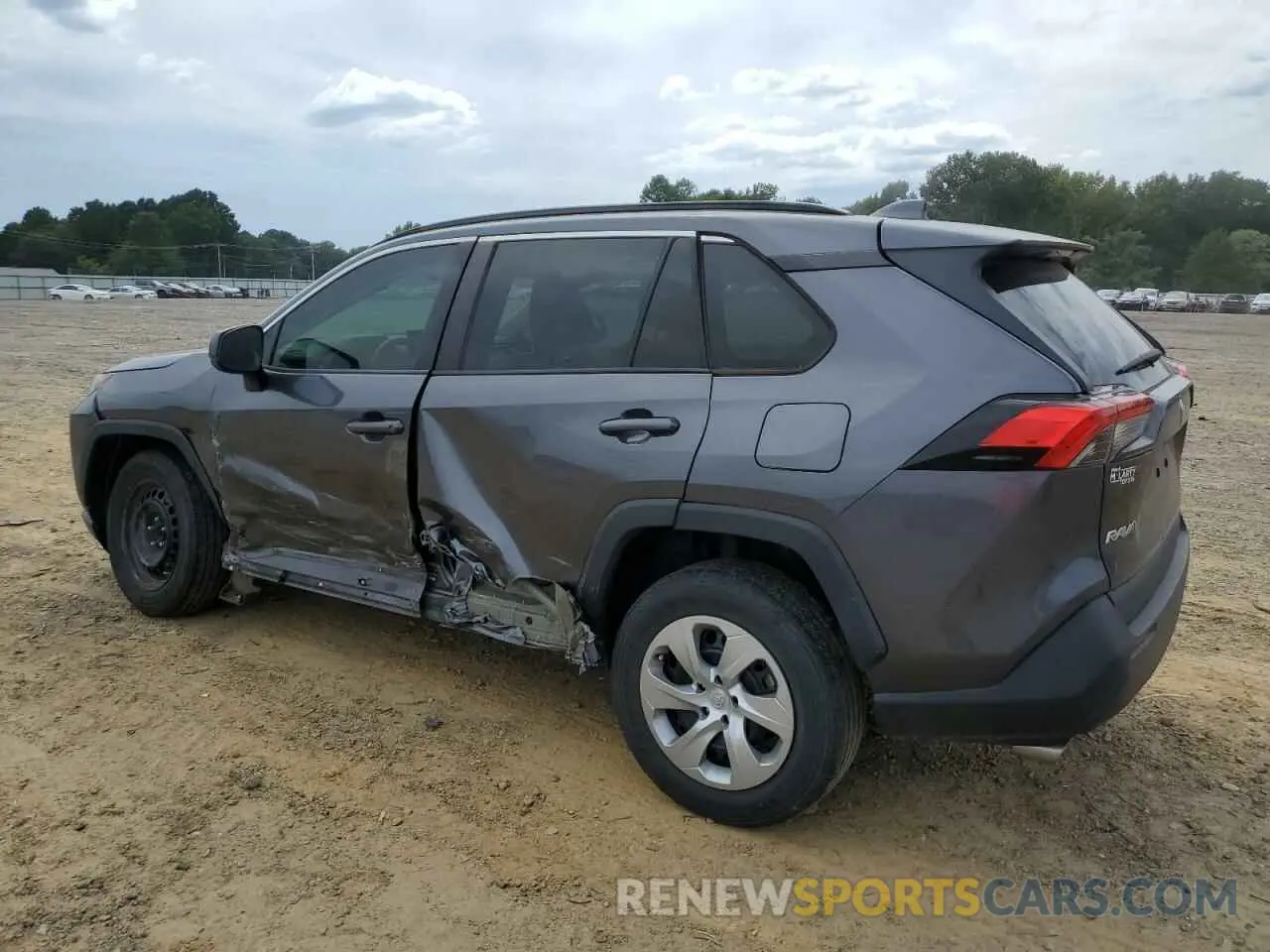 2 Photograph of a damaged car 2T3H1RFV6MC090183 TOYOTA RAV4 2021