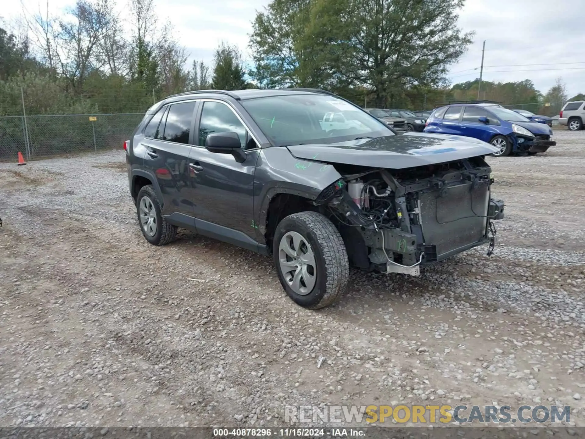 1 Photograph of a damaged car 2T3H1RFV6MC103658 TOYOTA RAV4 2021