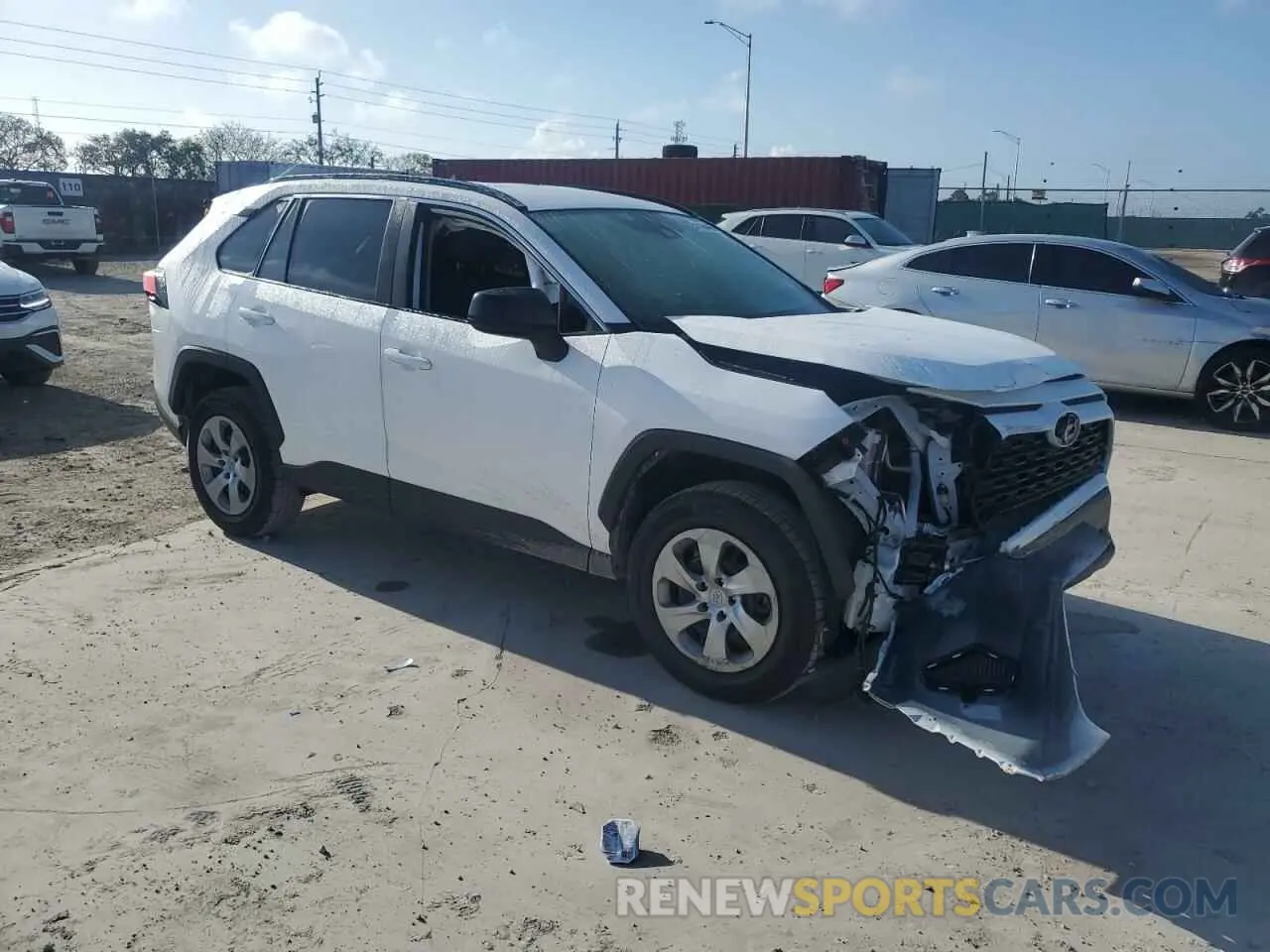 4 Фотография поврежденного автомобиля 2T3H1RFV6MC116250 TOYOTA RAV4 2021