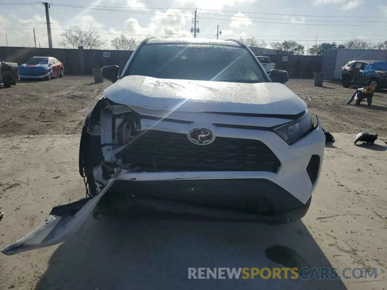 5 Фотография поврежденного автомобиля 2T3H1RFV6MC116250 TOYOTA RAV4 2021