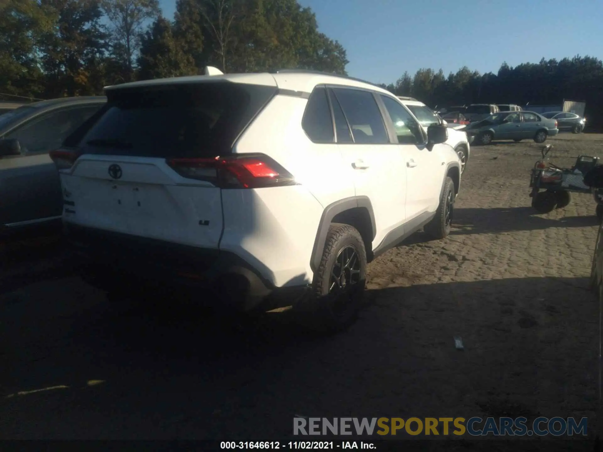 4 Photograph of a damaged car 2T3H1RFV6MC137759 TOYOTA RAV4 2021