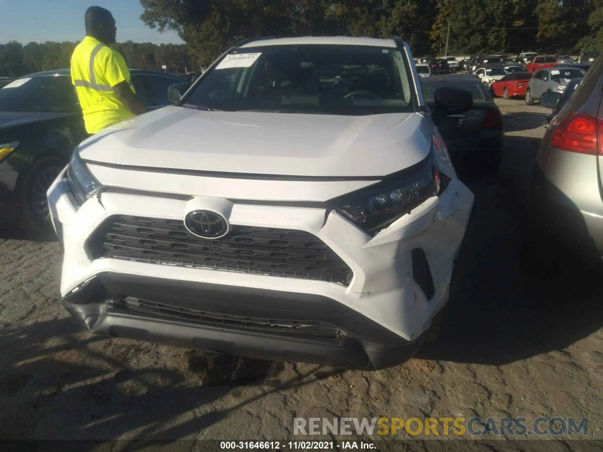 6 Photograph of a damaged car 2T3H1RFV6MC137759 TOYOTA RAV4 2021