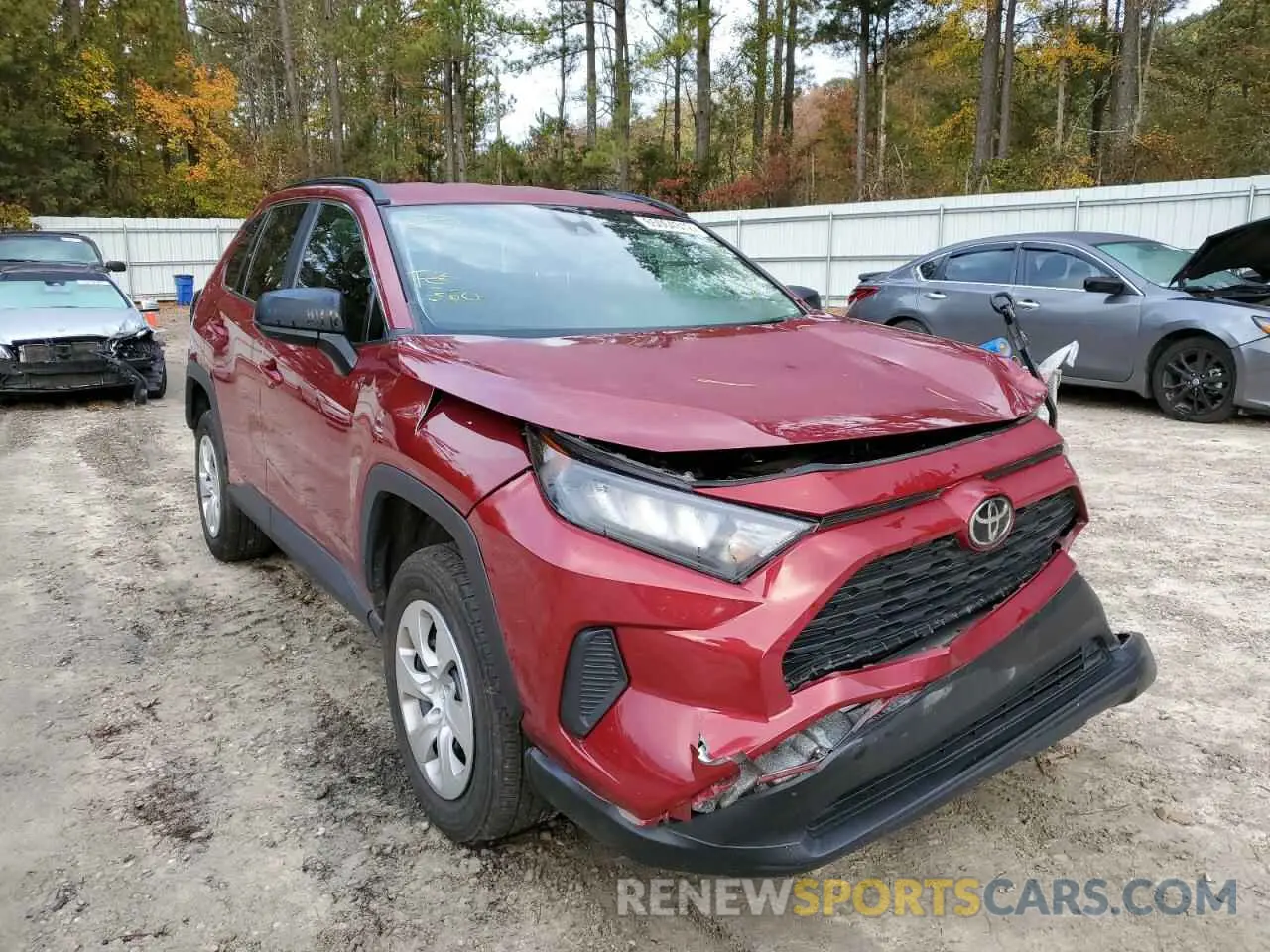 1 Фотография поврежденного автомобиля 2T3H1RFV6MW162384 TOYOTA RAV4 2021