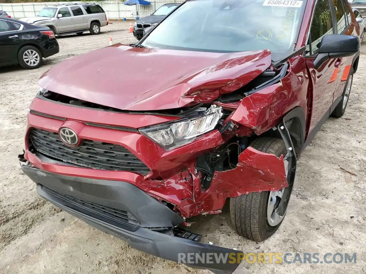 9 Фотография поврежденного автомобиля 2T3H1RFV6MW162384 TOYOTA RAV4 2021