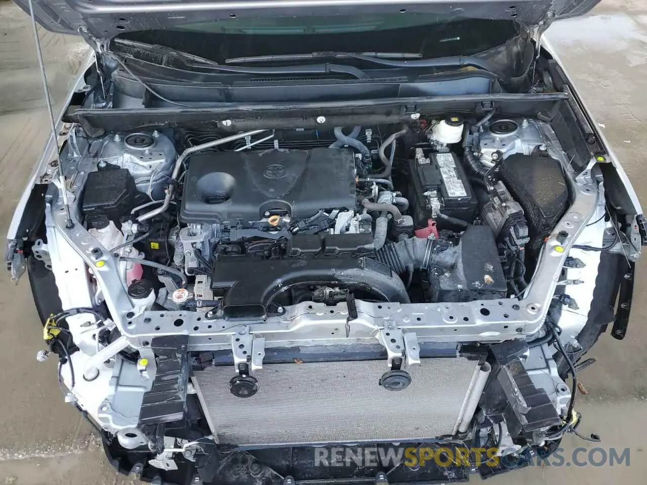 12 Фотография поврежденного автомобиля 2T3H1RFV7MC132232 TOYOTA RAV4 2021