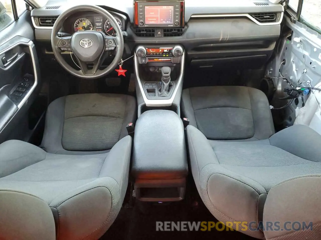 8 Фотография поврежденного автомобиля 2T3H1RFV7MC132232 TOYOTA RAV4 2021