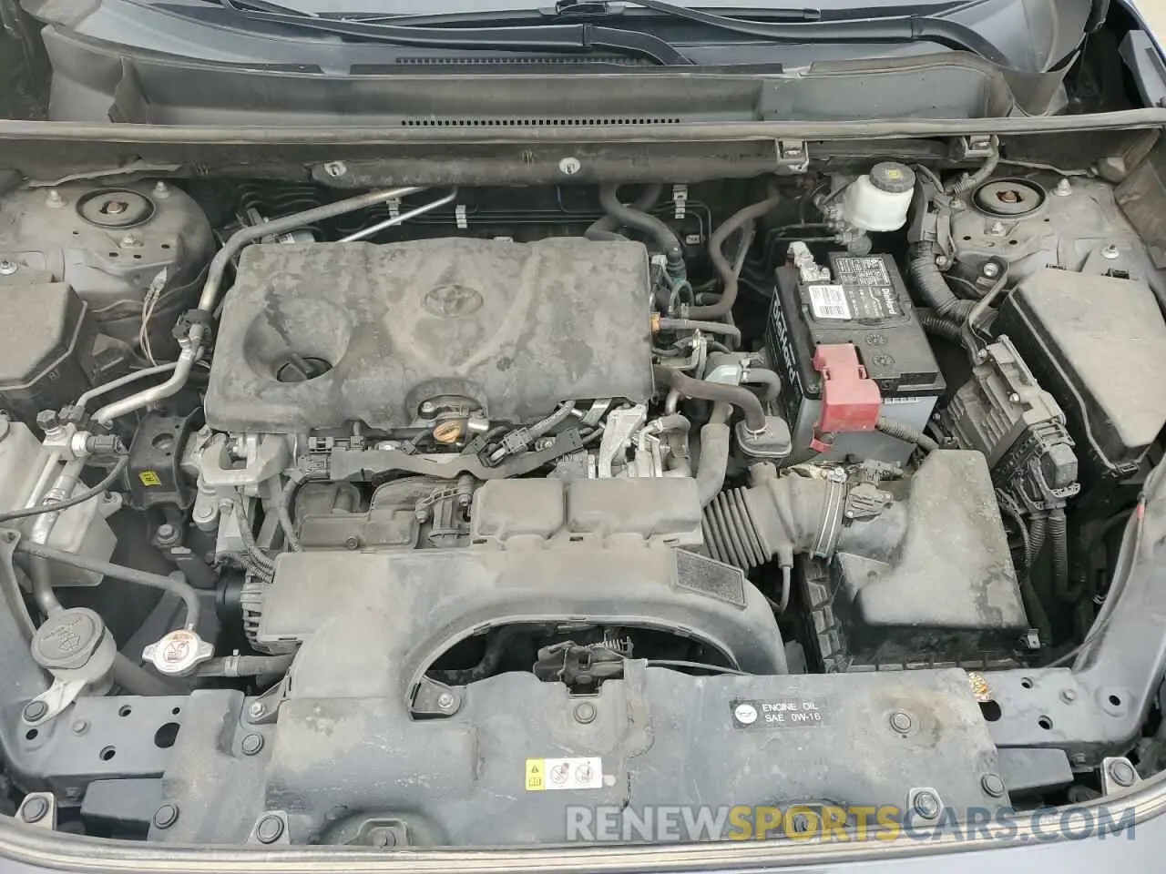 11 Фотография поврежденного автомобиля 2T3H1RFV7MW131001 TOYOTA RAV4 2021