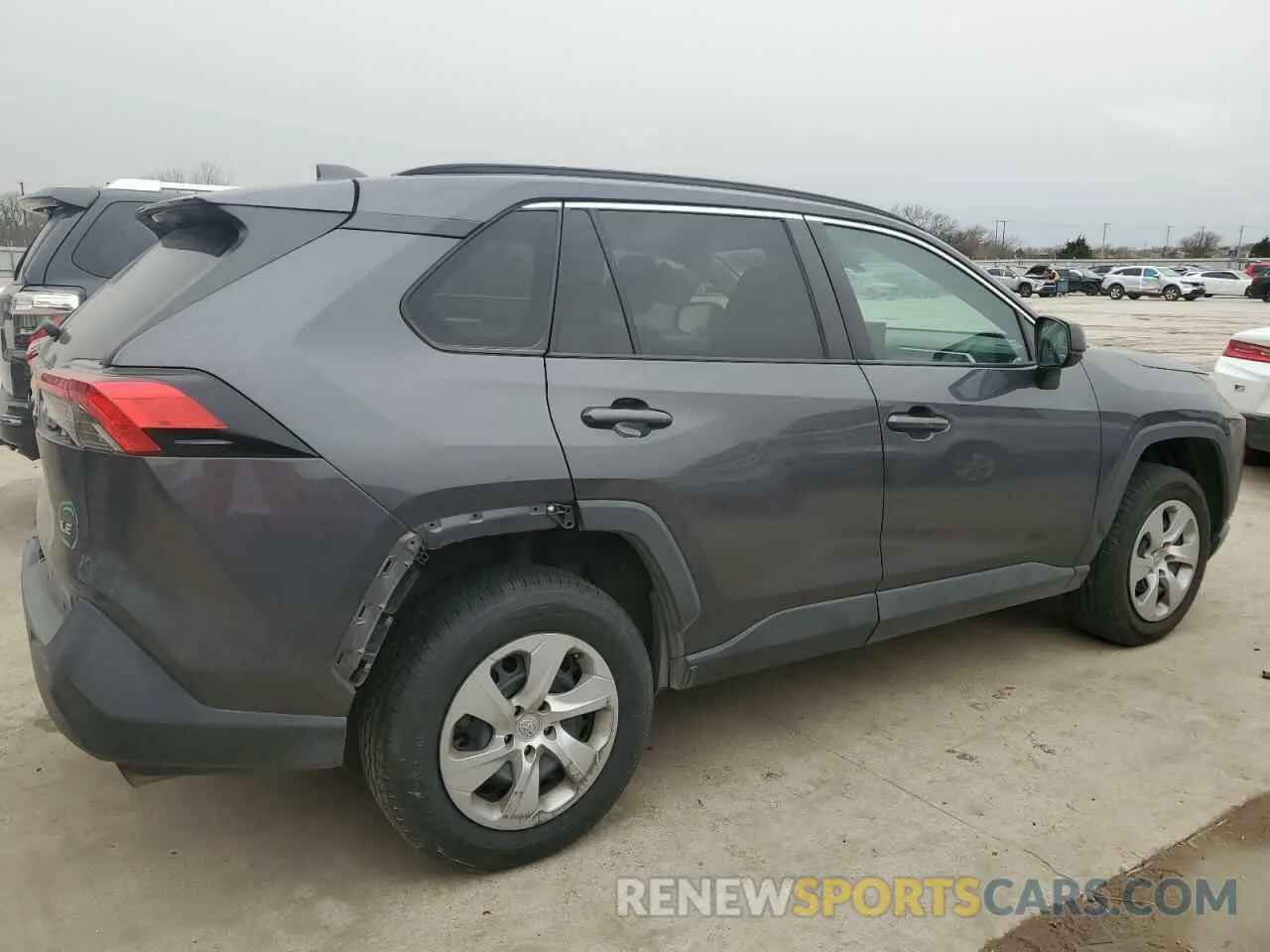 3 Фотография поврежденного автомобиля 2T3H1RFV7MW131001 TOYOTA RAV4 2021