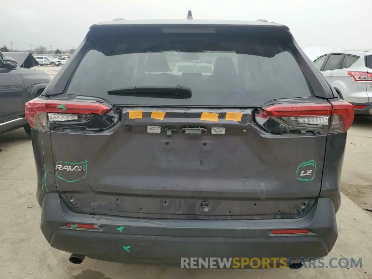 6 Фотография поврежденного автомобиля 2T3H1RFV7MW131001 TOYOTA RAV4 2021