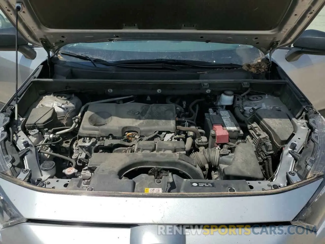 11 Фотография поврежденного автомобиля 2T3H1RFV8MC121272 TOYOTA RAV4 2021