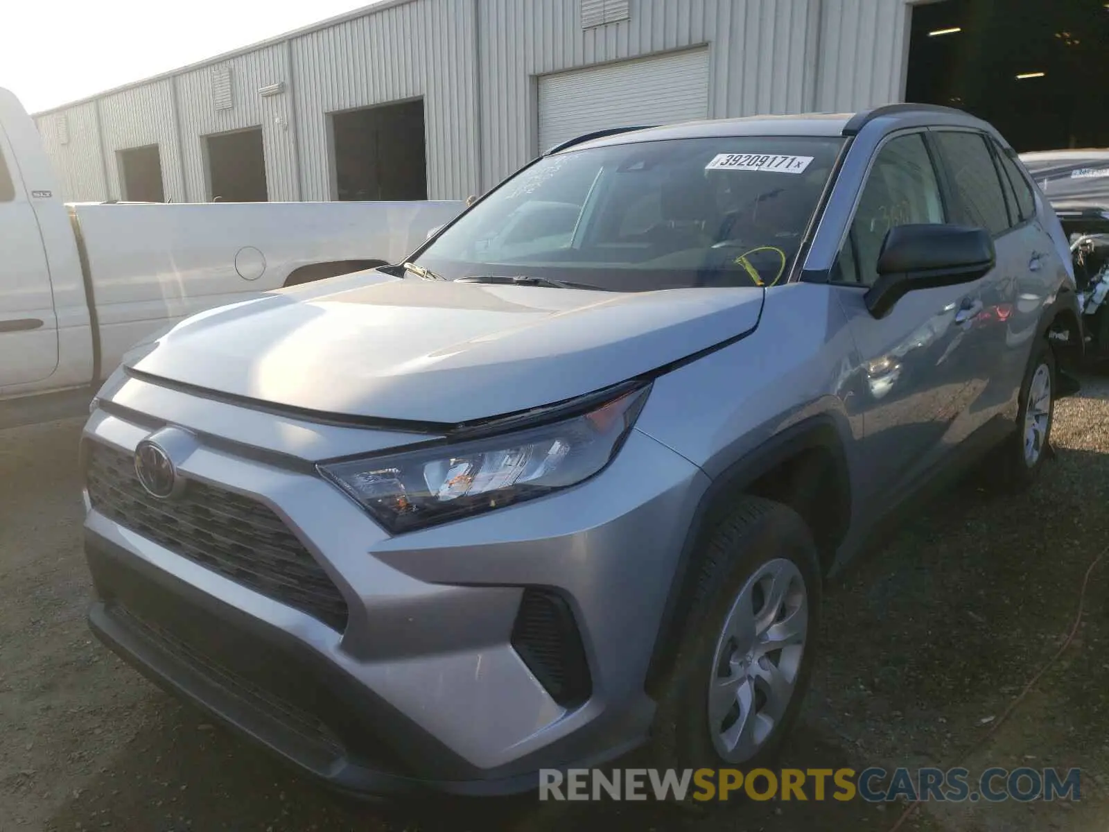2 Photograph of a damaged car 2T3H1RFV9MC104478 TOYOTA RAV4 2021