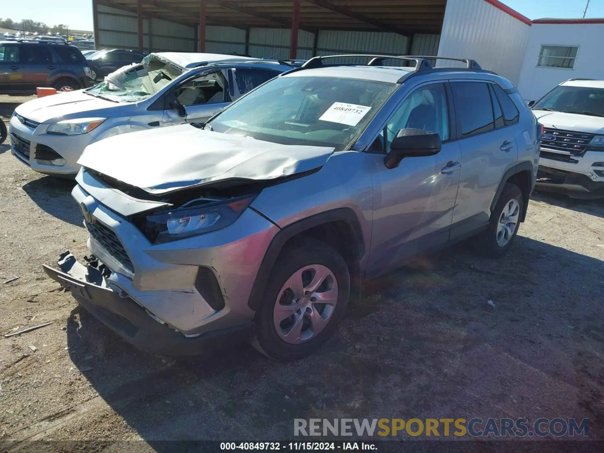 2 Photograph of a damaged car 2T3H1RFV9MC136363 TOYOTA RAV4 2021