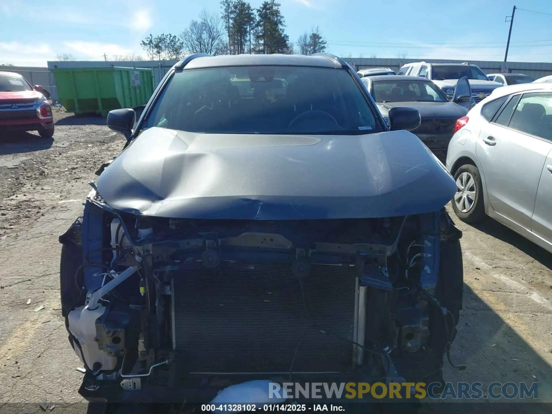 12 Photograph of a damaged car 2T3H1RFV9MC141966 TOYOTA RAV4 2021