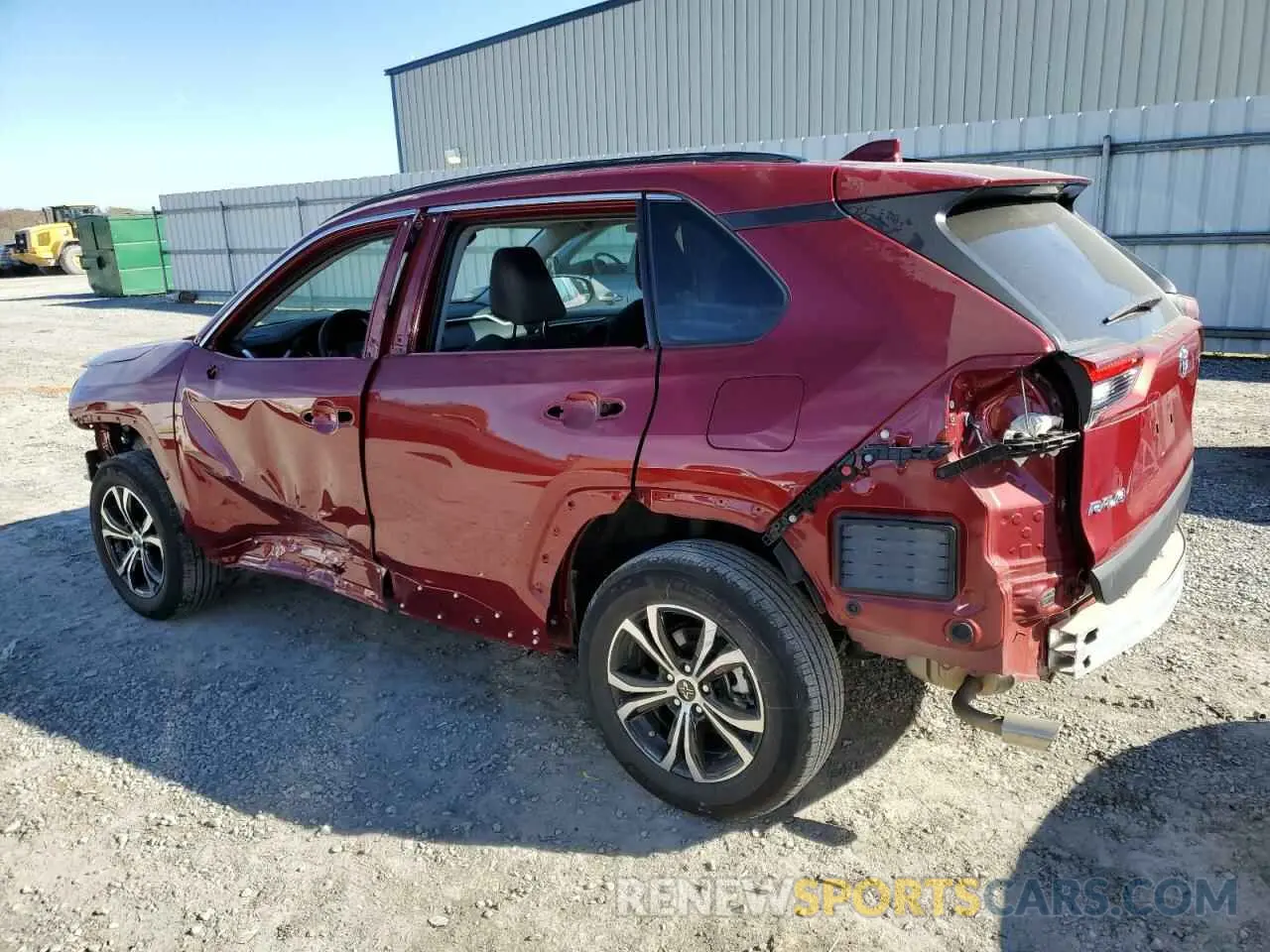 2 Фотография поврежденного автомобиля 2T3H1RFV9MW159351 TOYOTA RAV4 2021