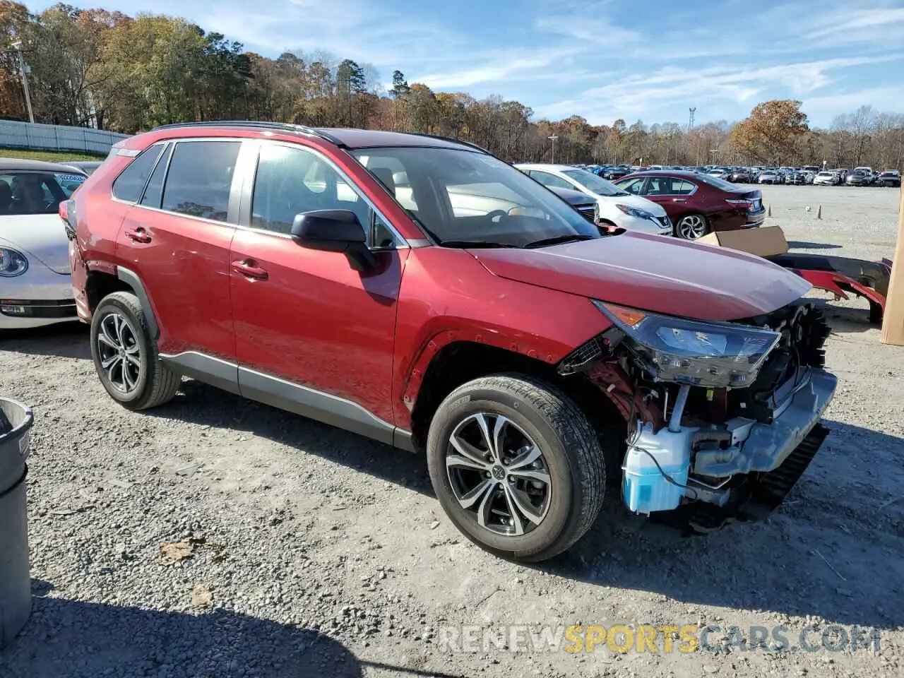 4 Фотография поврежденного автомобиля 2T3H1RFV9MW159351 TOYOTA RAV4 2021