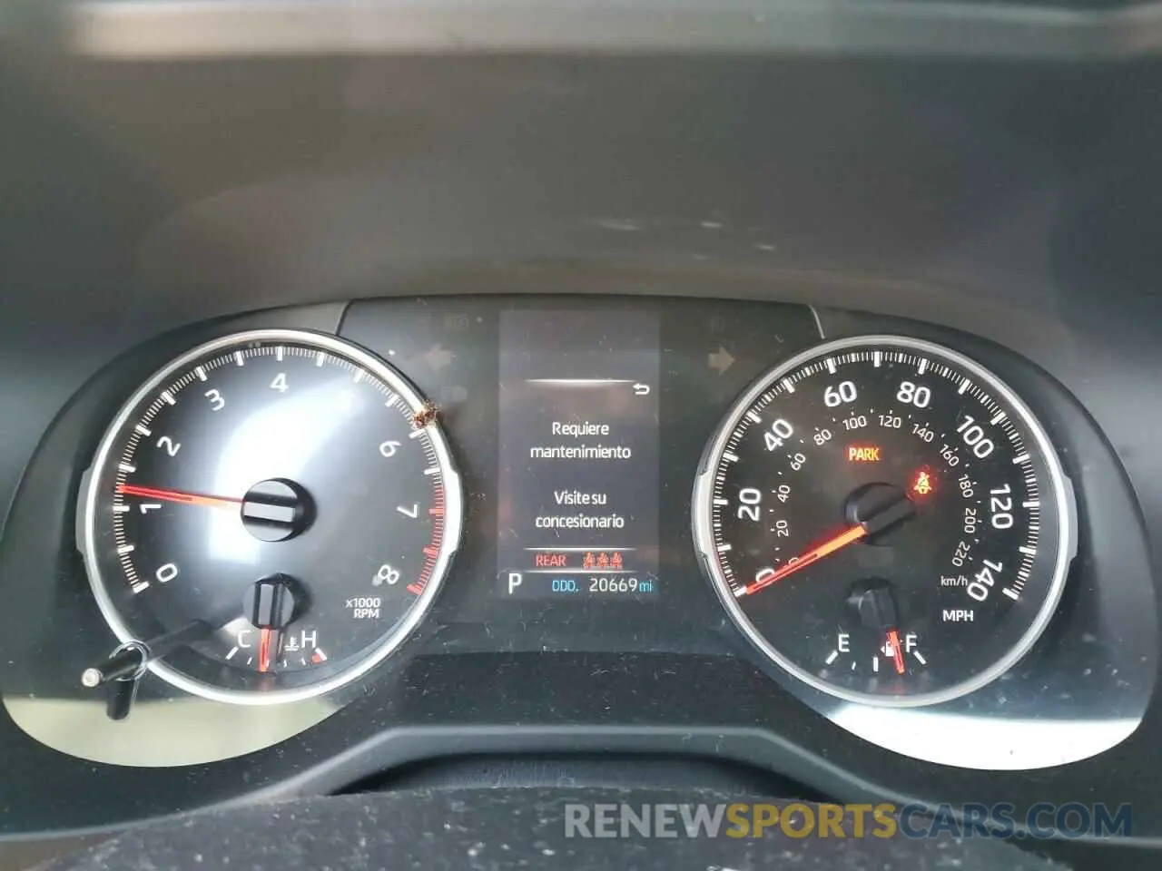 9 Фотография поврежденного автомобиля 2T3H1RFV9MW159351 TOYOTA RAV4 2021