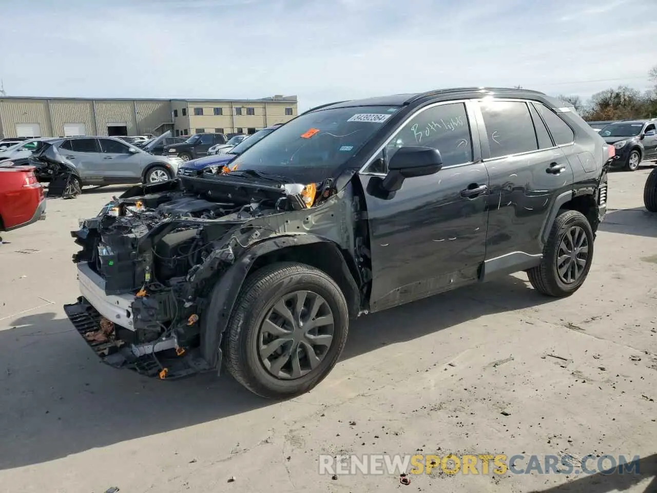 1 Фотография поврежденного автомобиля 2T3H1RFVXMC098593 TOYOTA RAV4 2021