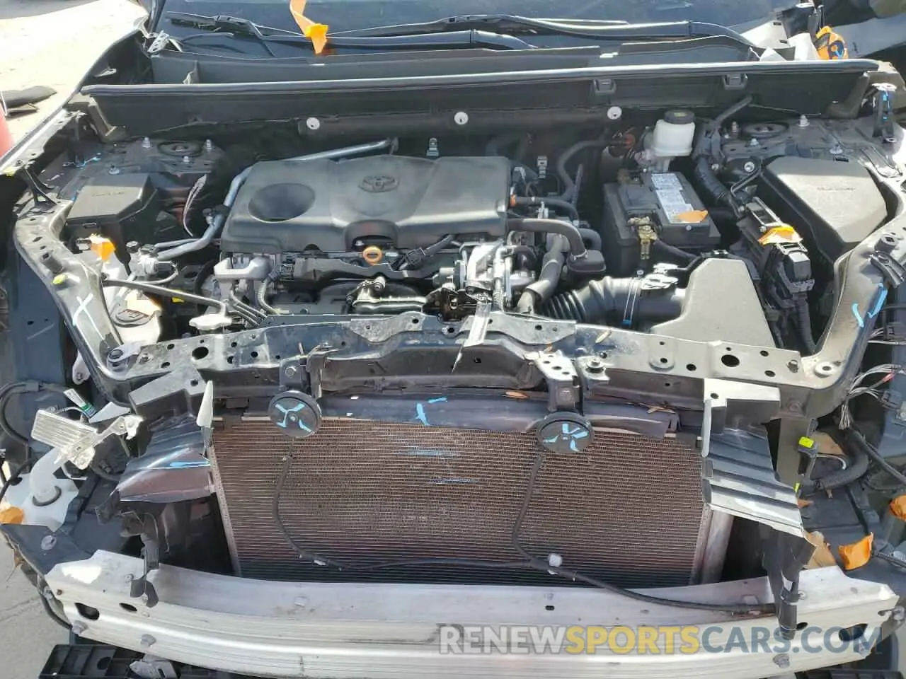 12 Фотография поврежденного автомобиля 2T3H1RFVXMC098593 TOYOTA RAV4 2021