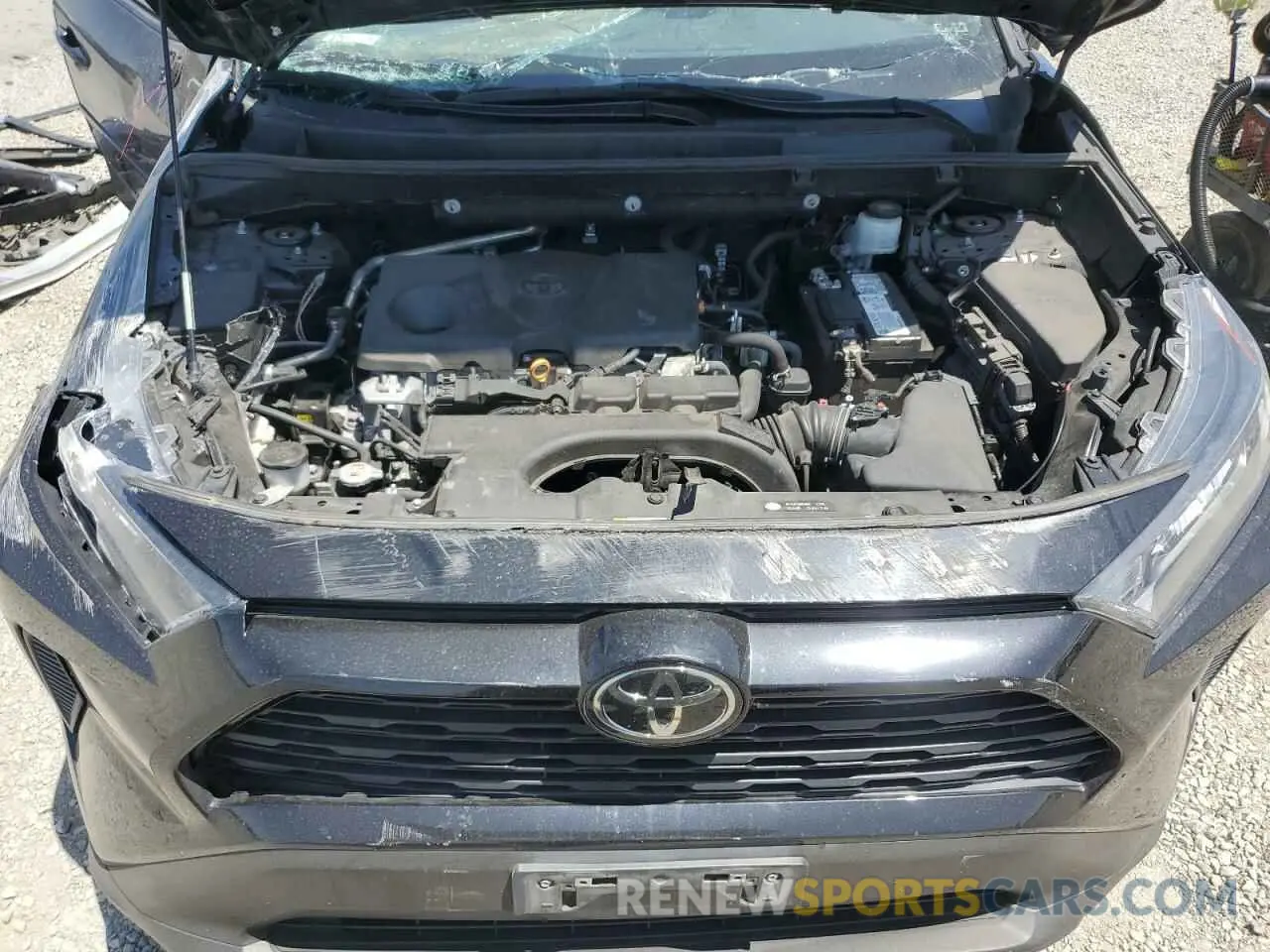 12 Photograph of a damaged car 2T3H1RFVXMC117109 TOYOTA RAV4 2021