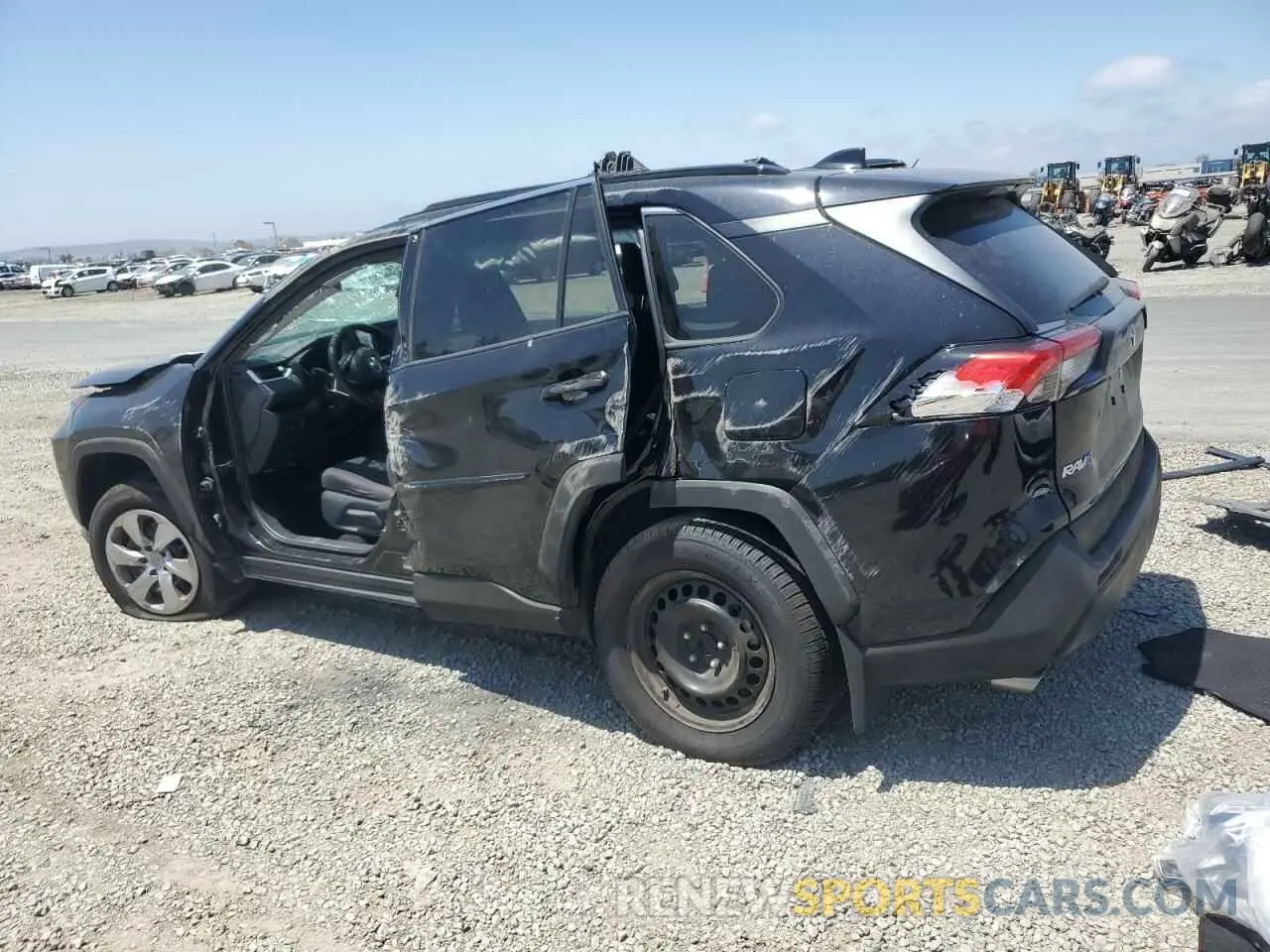 2 Photograph of a damaged car 2T3H1RFVXMC117109 TOYOTA RAV4 2021