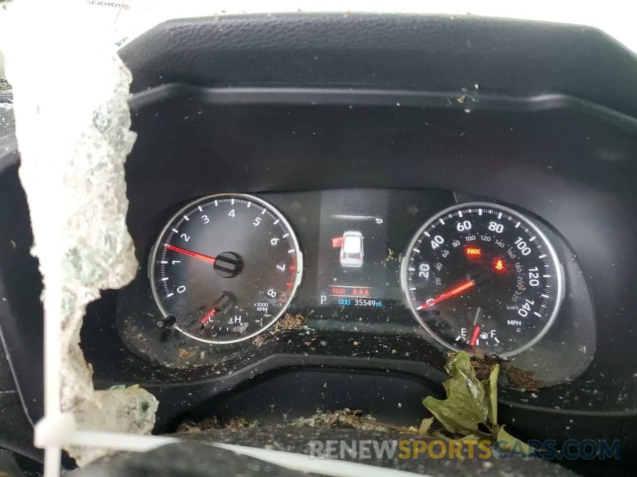 9 Photograph of a damaged car 2T3H1RFVXMC118387 TOYOTA RAV4 2021
