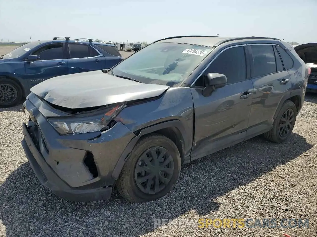1 Photograph of a damaged car 2T3H1RFVXMC127736 TOYOTA RAV4 2021