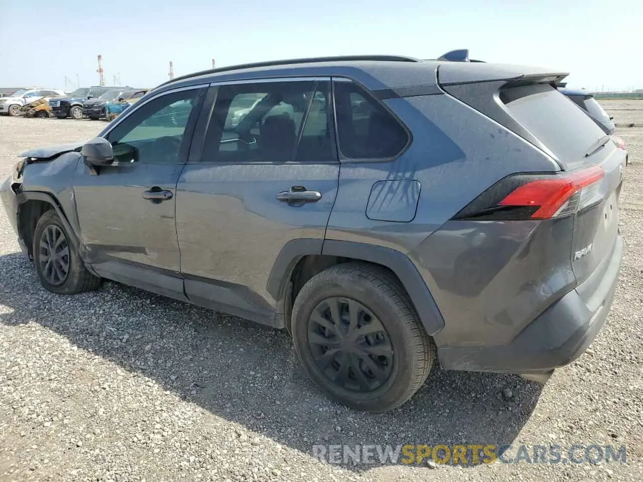 2 Photograph of a damaged car 2T3H1RFVXMC127736 TOYOTA RAV4 2021