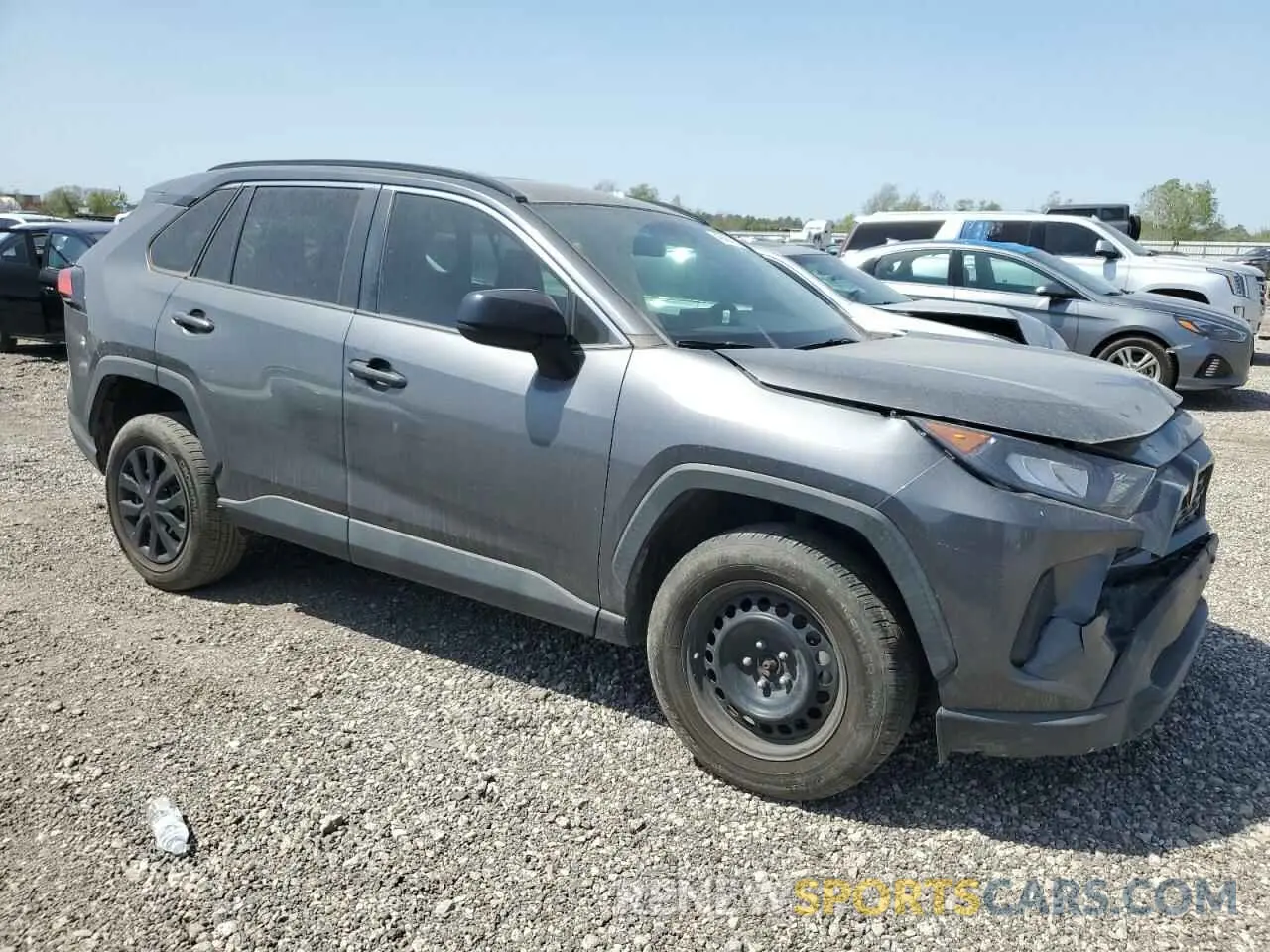 4 Photograph of a damaged car 2T3H1RFVXMC127736 TOYOTA RAV4 2021