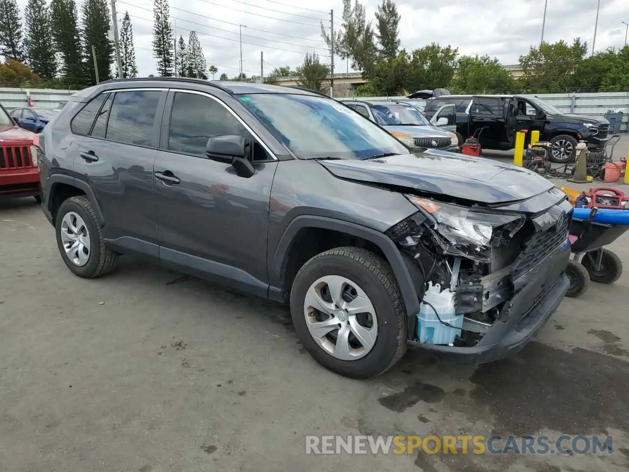 4 Фотография поврежденного автомобиля 2T3H1RFVXMC131592 TOYOTA RAV4 2021