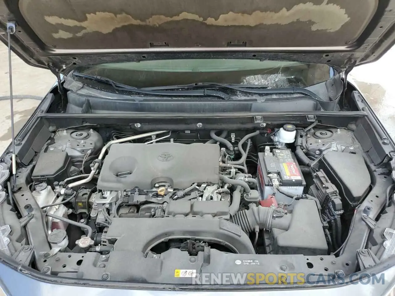 12 Фотография поврежденного автомобиля 2T3H1RFVXMC134086 TOYOTA RAV4 2021