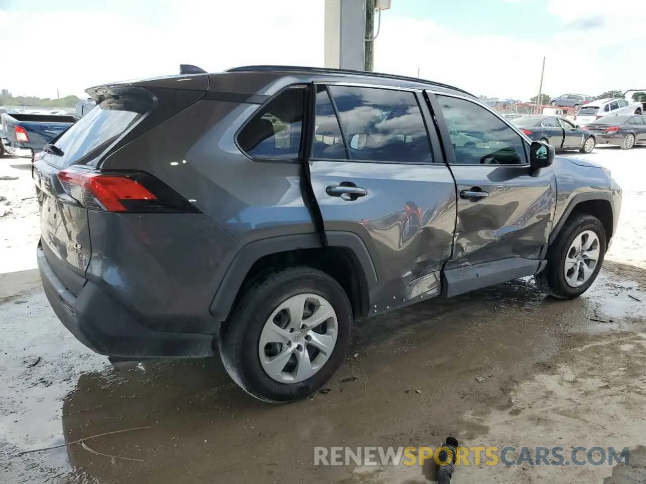 3 Фотография поврежденного автомобиля 2T3H1RFVXMC134086 TOYOTA RAV4 2021
