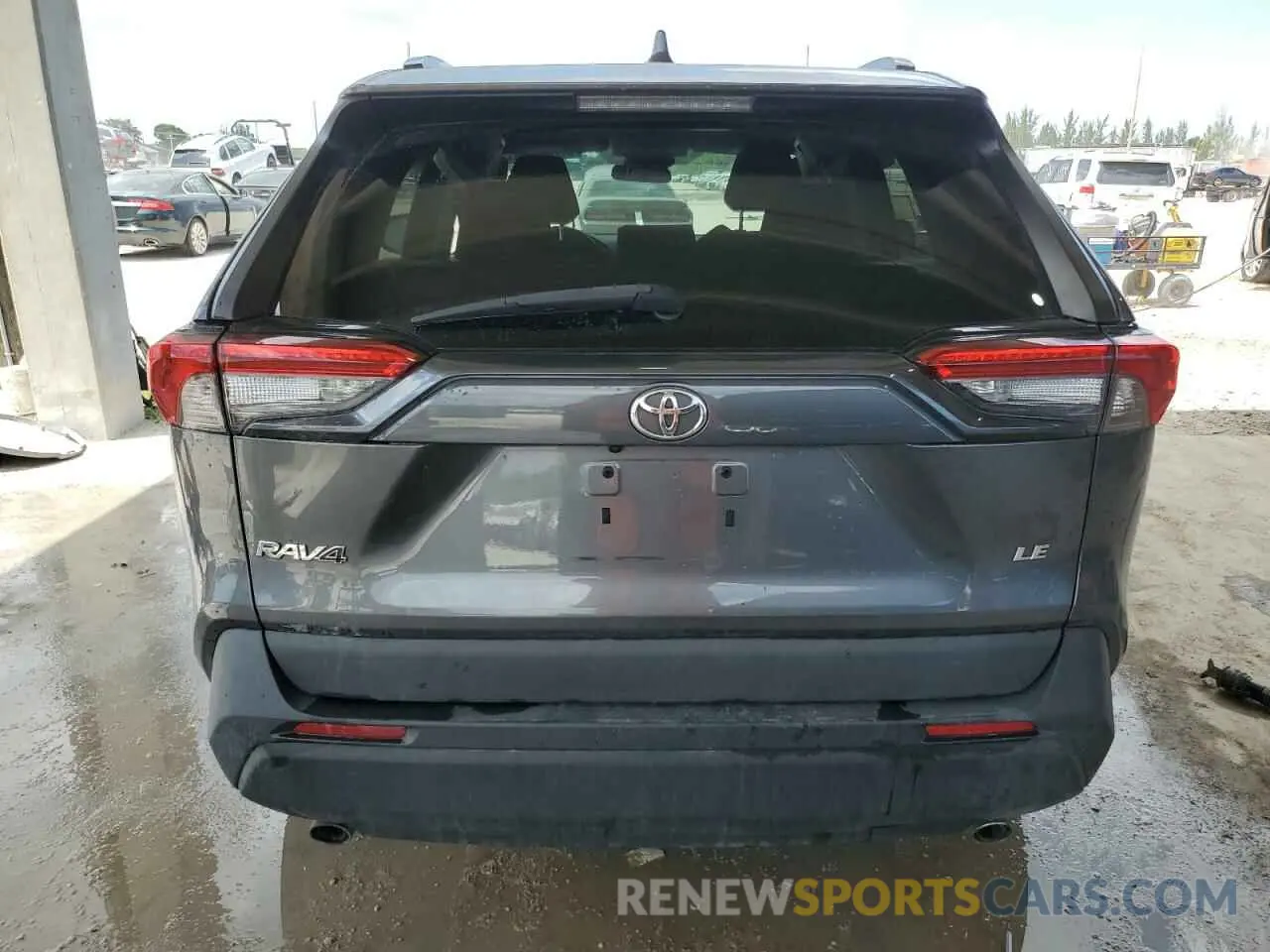 6 Фотография поврежденного автомобиля 2T3H1RFVXMC134086 TOYOTA RAV4 2021