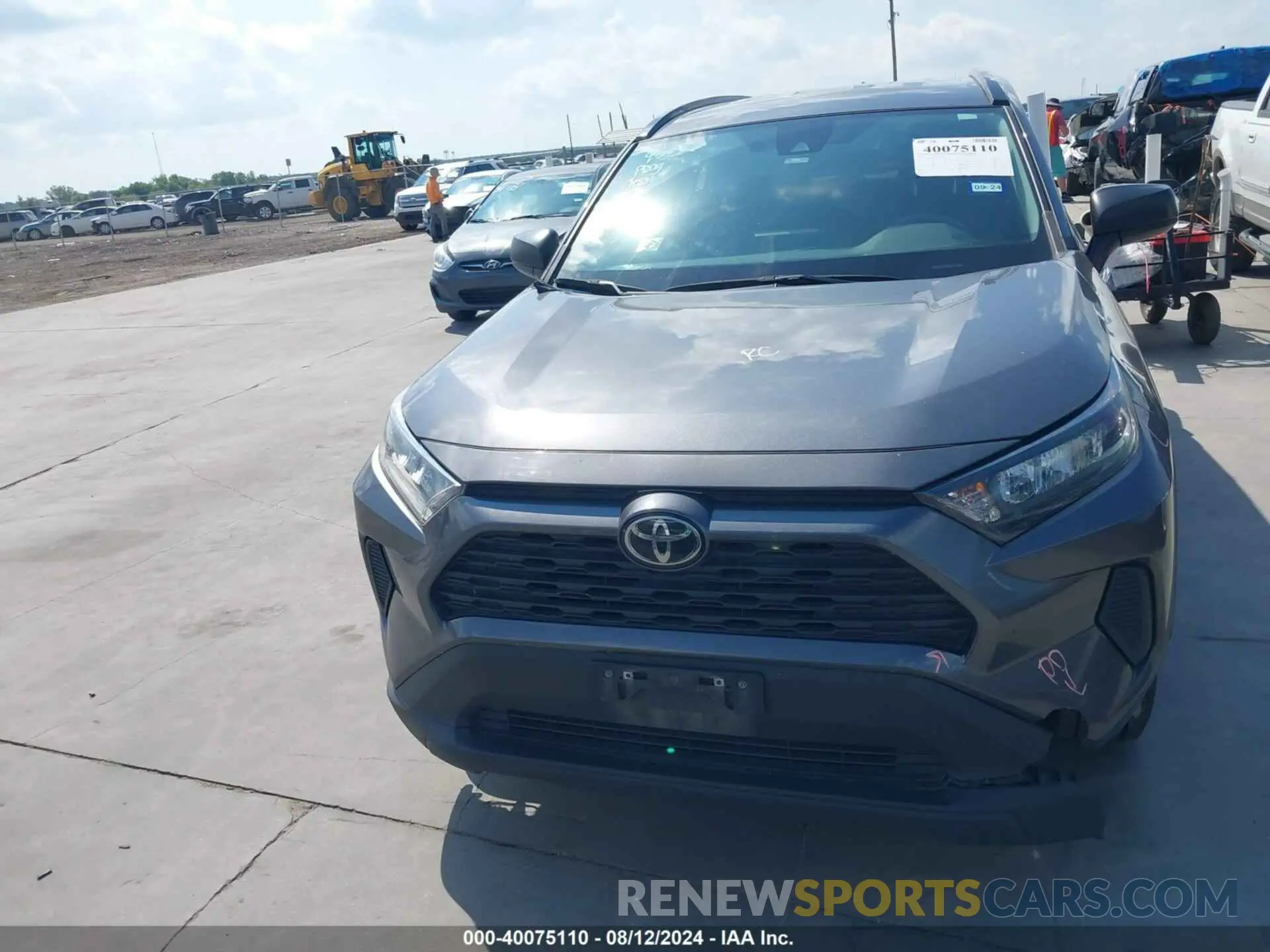 12 Photograph of a damaged car 2T3H1RFVXMC158534 TOYOTA RAV4 2021