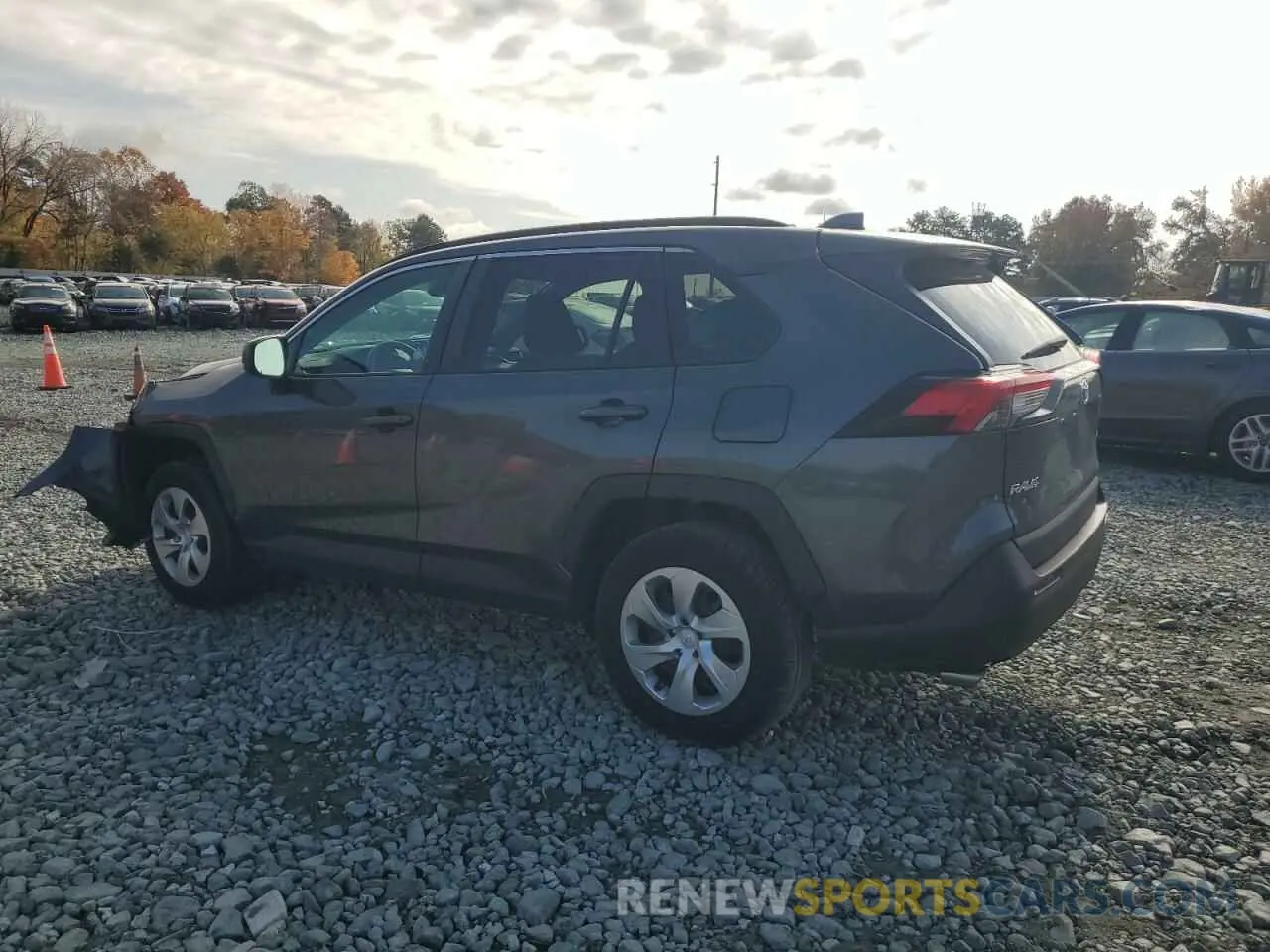 2 Photograph of a damaged car 2T3H1RFVXMW143708 TOYOTA RAV4 2021